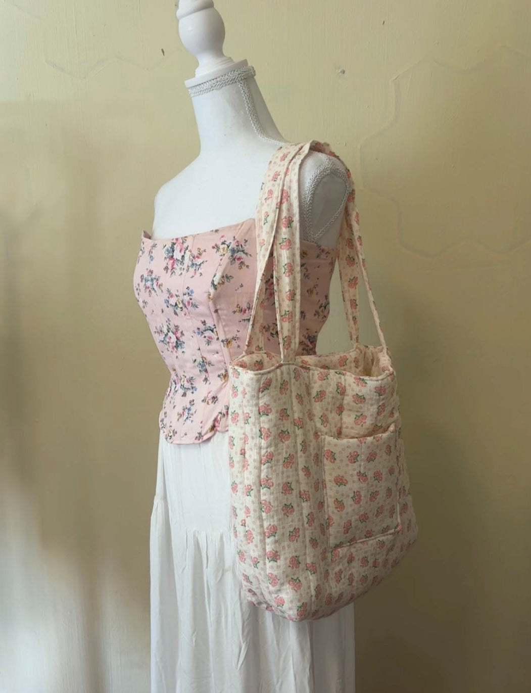 Big quilted totebag