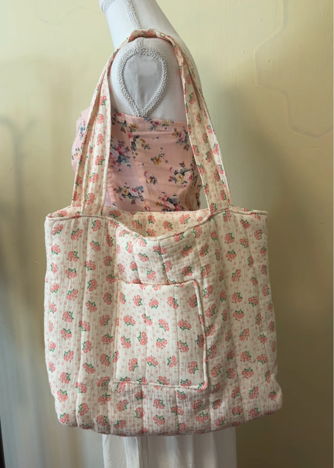 Big quilted totebag